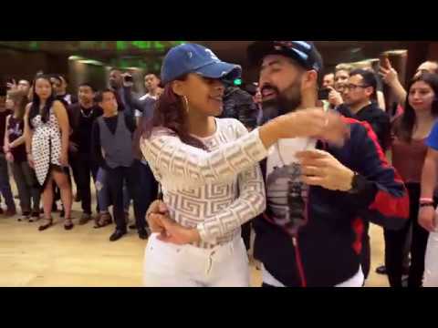 El Tiguere y Bianca - A Traves Del Vaso