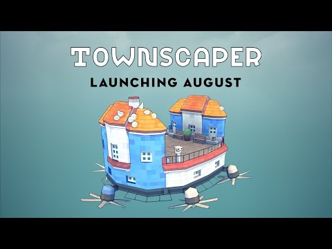 Townscaper is Launching in August!
