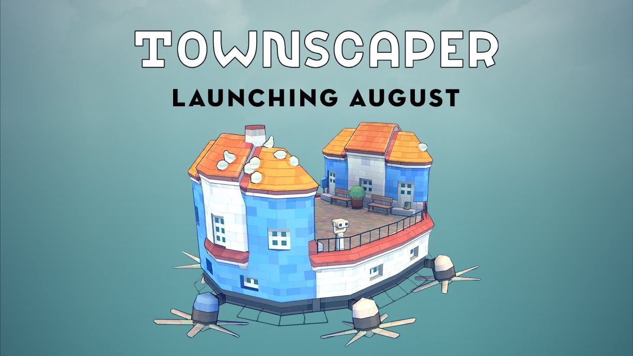 Townscaper is Launching in August! - YouTube