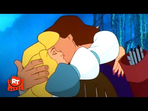 The Swan Princess (1994) - The Swan's Transformation Scene | Movieclips