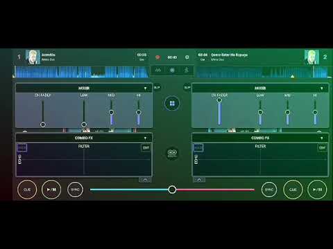 WeDJ App (Mixing my to TechHouse musics)
