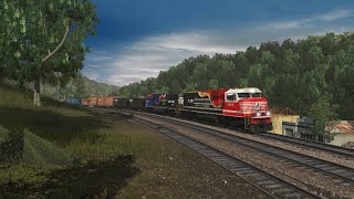 Chasing NS V24 in Trainz 2019