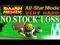 Smash Remix All Star Mode Gameplay With King Dedede VERY HARD No Stock Loss