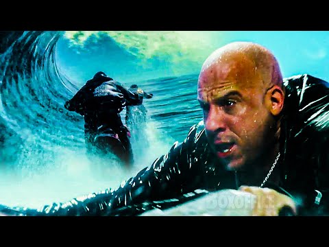 Vin Diesel chases Donnie Yen on a motorbike in the ocean | xXx: Return of Xander Cage | CLIP