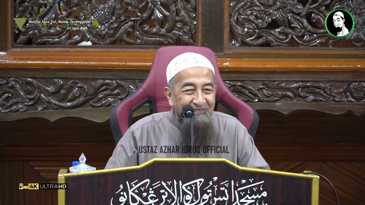 🟡 Koleksi Kuliah Ustaz Azhar Idrus | Masjid Kampung Atas Tol, Kuala Terengganu | 4K