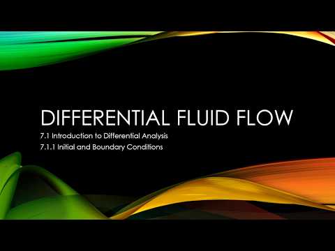 Initial and Boundary Conditions