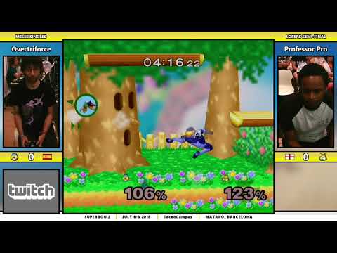 SB2 - Overtriforce (Sheik) Vs. Professor Pro (Fox) - Losers Semis - Melee