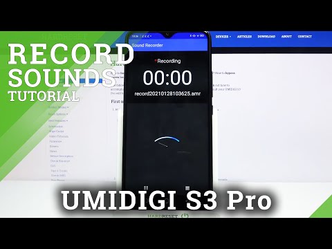 How to Use Sound Recorder in Umidigi S3 Pro – Operate Voice Recorder