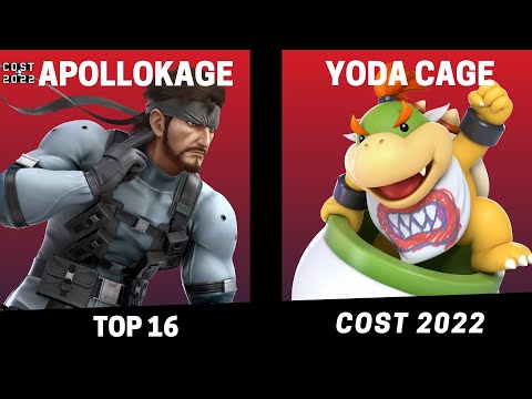 COST 2022 Top 16 Losers - Apollokage vs Yoda Cage - SSBU Smash Ultimate Tournament