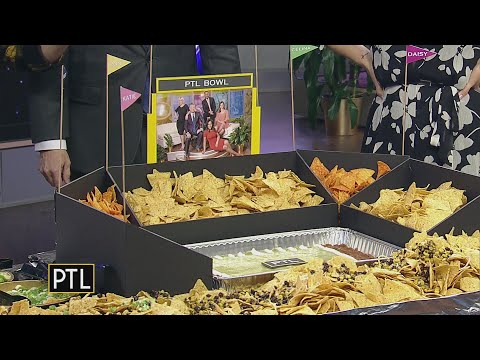 The PTL Bowl Nacho Bar for Super Bowl week