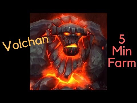 5 Minute WoW Gold farm - Volchan (burning steppes)