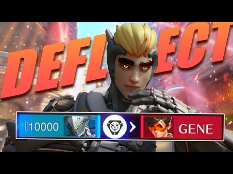 Did I just DEFLECT a Tracer's ULTIMATE? (Overwatch)