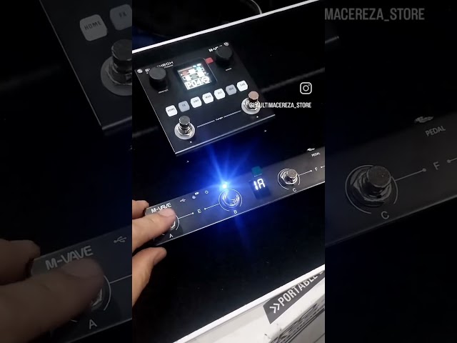 Vídeo relacionado con VOANZO M-VAVE Chocolate BT Controlador Midi inalámbrico Pedal de pie portátil Recargable de 4 Botones con Control de aplicación para músicos y DJ