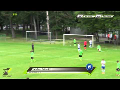 Oberliga BW 34. Spieltag, Zusammenfassung: Karlsruher SC II vs. SSV Reutlingen 1905 Fußball