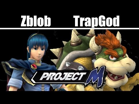 SLS - Zblob (Marth, Sheik) Vs. TrapGod (Assorted) SmashFest part 1 - Project M