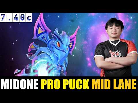 🤯MidOne [PUCK] MID 7.40c- DOTA 2 HIGHEST MMR MATCH#dota2   #dota2gameplay
