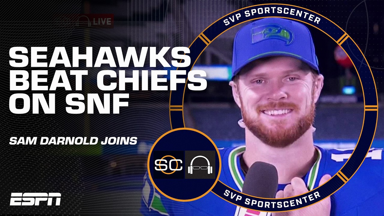 Sam Darnold on Seahawks' elite defense, defending Super Bowl title and more | SC with SVP