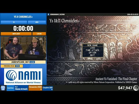 Ys II Chronicles+ by JamesPicard_007 - RPG Limit Break 2024