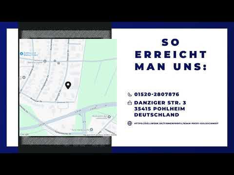 Kran-Profi Goldschmidt YouTube-Vdeominiatur 8