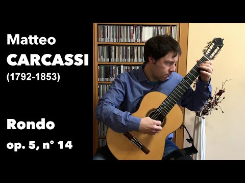 Rondo op. 5, nº 14 - Matteo Carcassi (1792-1853).  José Manuel Velasco Martín, Guitarra