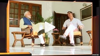 Watch: PM Narendra Modi's 'non-political' interview with Bollywood actor Akshay Kumar video