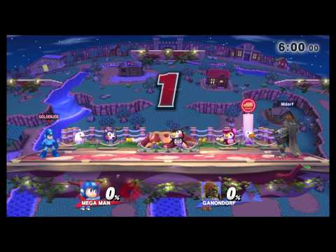 S@X 6-9-15 - Golden Joe (Mega Man) vs Manondorf (Ganon) - Smash Wii U Customs - Winners Bracket
