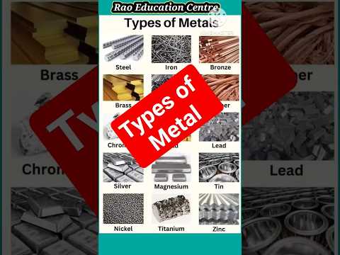 #Do you know types of Metal? #shorts #shortvideo #trending #viral #education #advance #learning