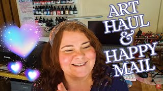 Everything is Falling Apart – Art Studio Vlog | Small Art Haul & Happy Mail