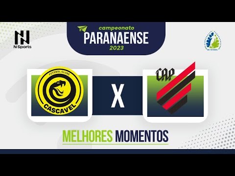 CASCAVEL 1 X 2 ATHLETICO | MELHORES MOMENTOS | CAMPEONATO PARANAENSE | FINAL | JOGO DE IDA