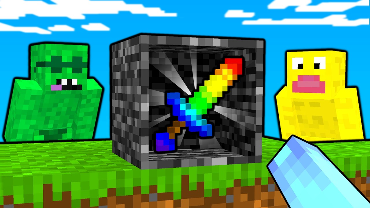 Minecraft But We Can OPEN ANY BLOCK...