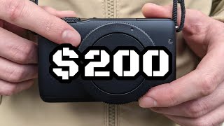 Cheap $200 alternative to a Ricoh GR III/IV, or Premium Compact Camera