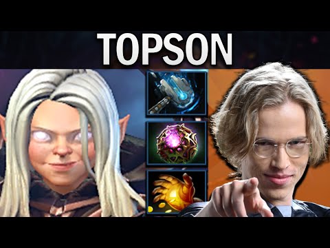 Invoker Dota 2 Gameplay Topson with Meteor Hammer - Midas
