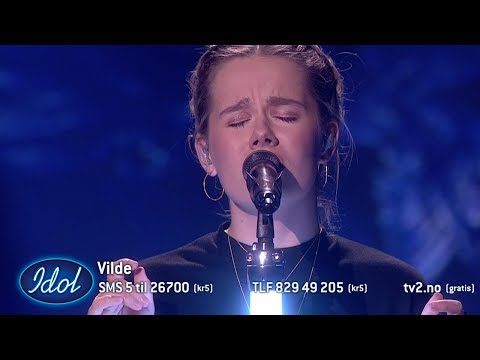 Vilde leverer en følelsesladd opptreden dedikert til sin farmor | Idol Norge 2018