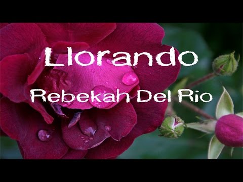 Llorando (Crying) by Rebekah Del Rio