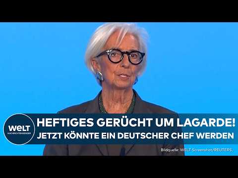 GERÜCHTEKÜCHE BRODELT: EZB-Chefin Lagarde will Posten frühzeitig räumen! Steht der Nachfolger fest?