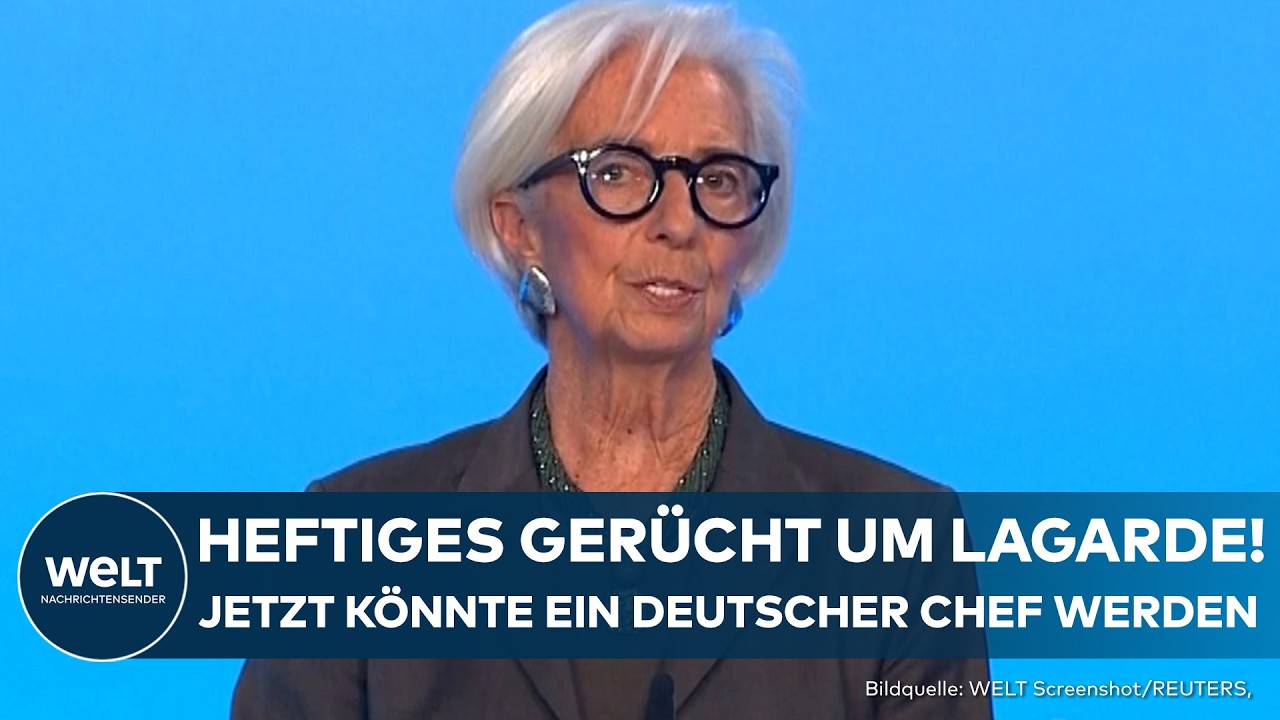 GERÜCHTEKÜCHE BRODELT: EZB-Chefin Lagarde will Posten frühzeitig räumen! Steht der Nachfolger fest?