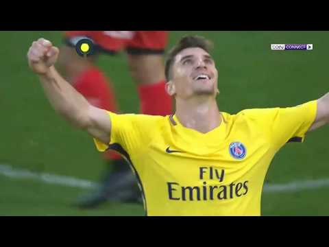 Premier but de Toma meunier contre Dijon vs PSG (14-10-2017)