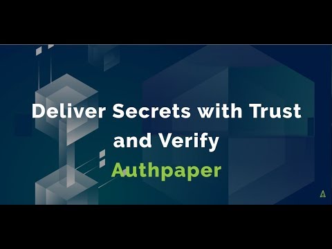 Обзор проекта Authpaper