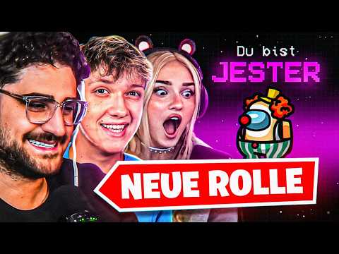 NEUE ROLLE *JESTER* BRICHT KOMPLETT☠️ Among Us mit Danny, GTime, Willy & Co.🔥