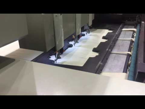 Safety glove making machine