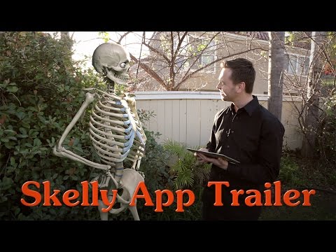 Skelly App Trailer - アーティストのための可能性のある解剖学モデル (Skelly App Trailer - Posable Anatomy Model for Artists)