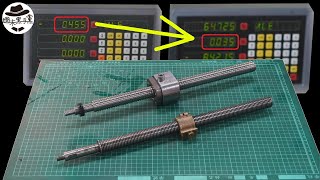 [DIY]小型銑床改造CNC，Y軸螺桿升級成滾珠導螺桿。Small milling machine Y-axis screw upgrade to ball guide screw.