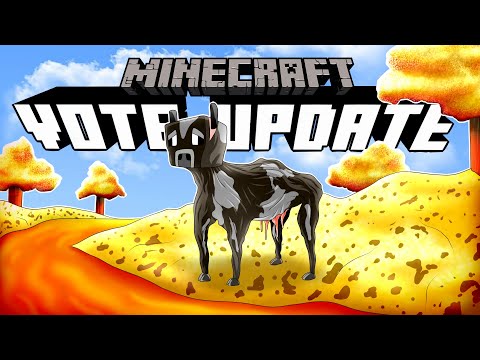 THE NEW CHEESE BIOME | Minecraft Vote Update (April Fools Snapshot 12w13a_or_b)