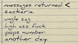 .messages returned. Music Video