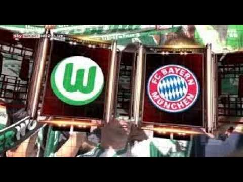 بايرن ميونيخ vs فولفسبورغ أهداف مباراة 30.1.2015