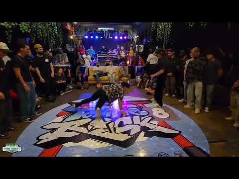 BBOY LINKS VS BBOY CAS-TEMPLE ROCK VOL. 8 BY SHAOLIN PROD.-FOOTWORK SEMIFINALS