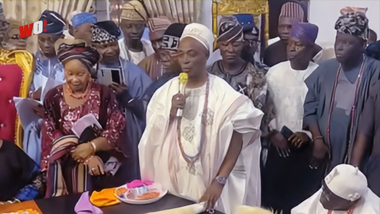 Rashidi Adewolu Ladoja Chieftancy coronation at Olúbàdàn of Ibadan's Palace | LIVE