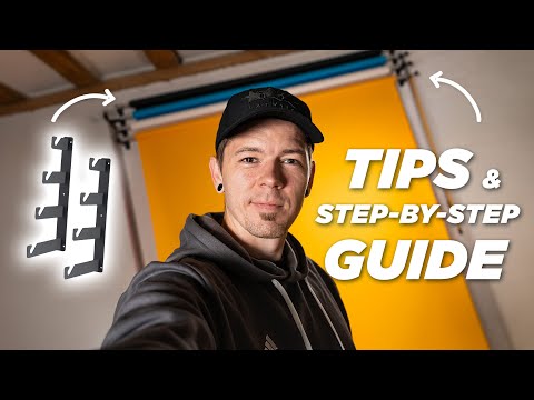 How to Install the Neewer Paper Backdrop System the Easy Way