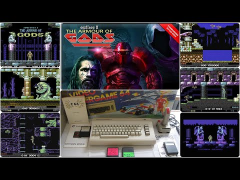 Borsuk Retro Gry TV: COMMODORE 64 - SOULLESS 2: THE ARMOUR OF GODS Longplay (Psytronik Software)