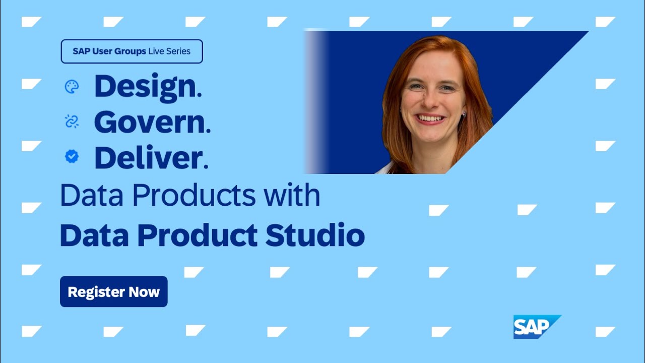 Design. Govern. Deliver. Data Products - SAP Data Product Studio ✨
